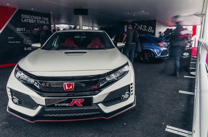 111058 Honda Challenge Lab At The 2017 Goodwood Festival Of Speed