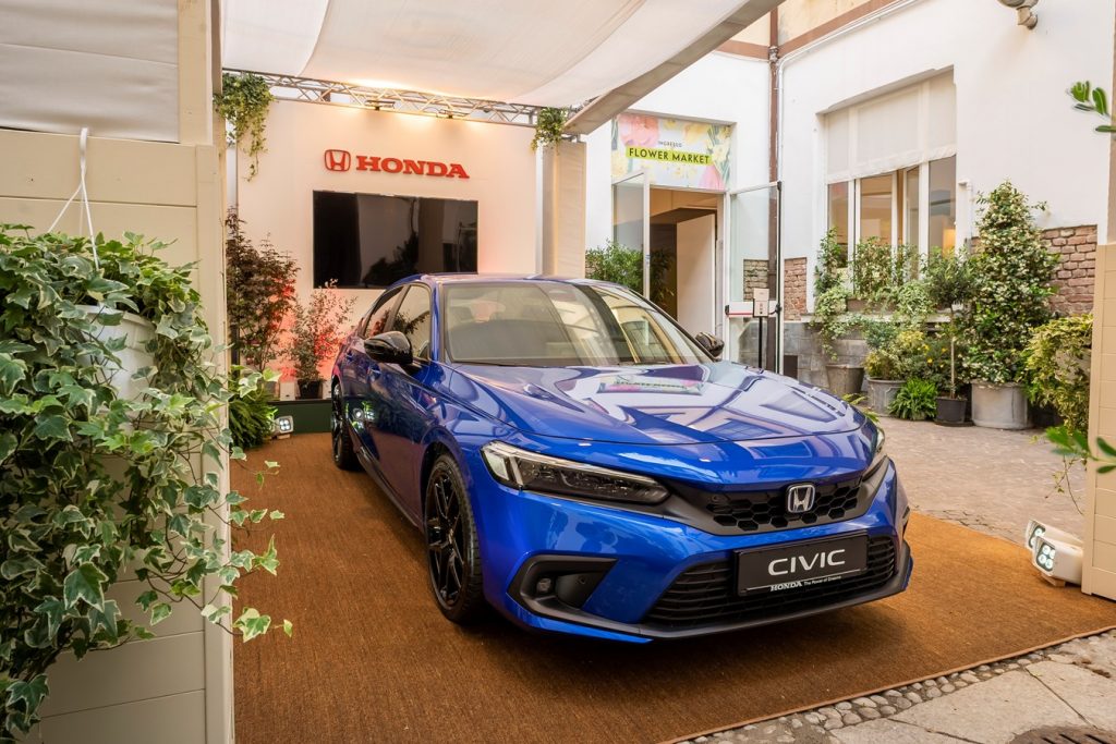 372394 ALL NEW HONDA CIVIC TAKES CENTRE STAGE AT MILAN DESIGN WEEK 1024x683